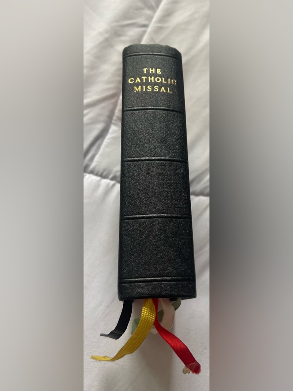 1943 Vintage Catholic Missal/Prayer Book Hardcover P.J Kennedy & Sons USA Print